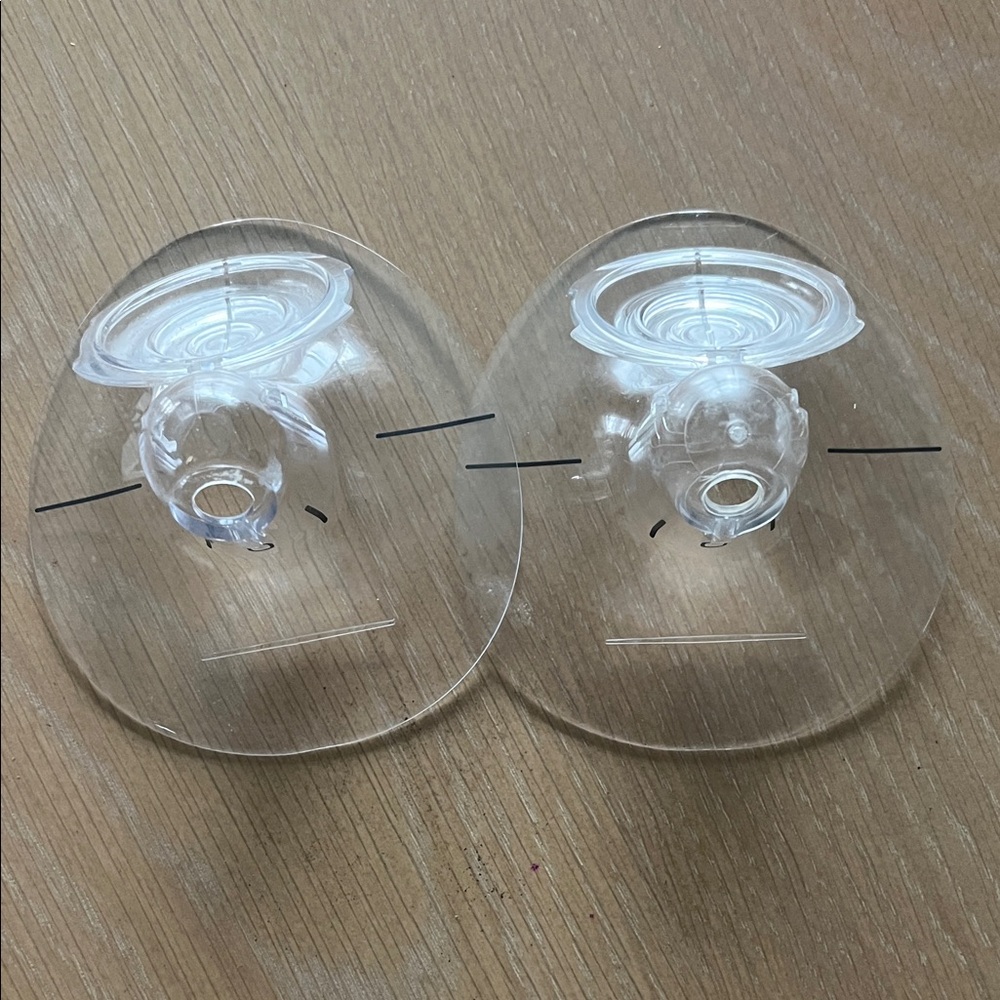 Elvie flange opened but not used. Just wrong size 28mm